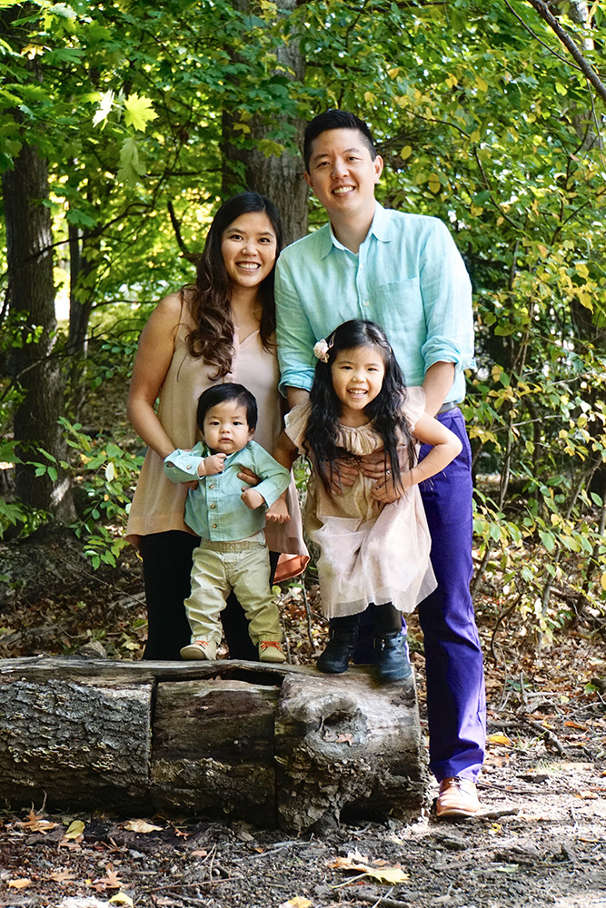 Dr. Hubert Park and his family
