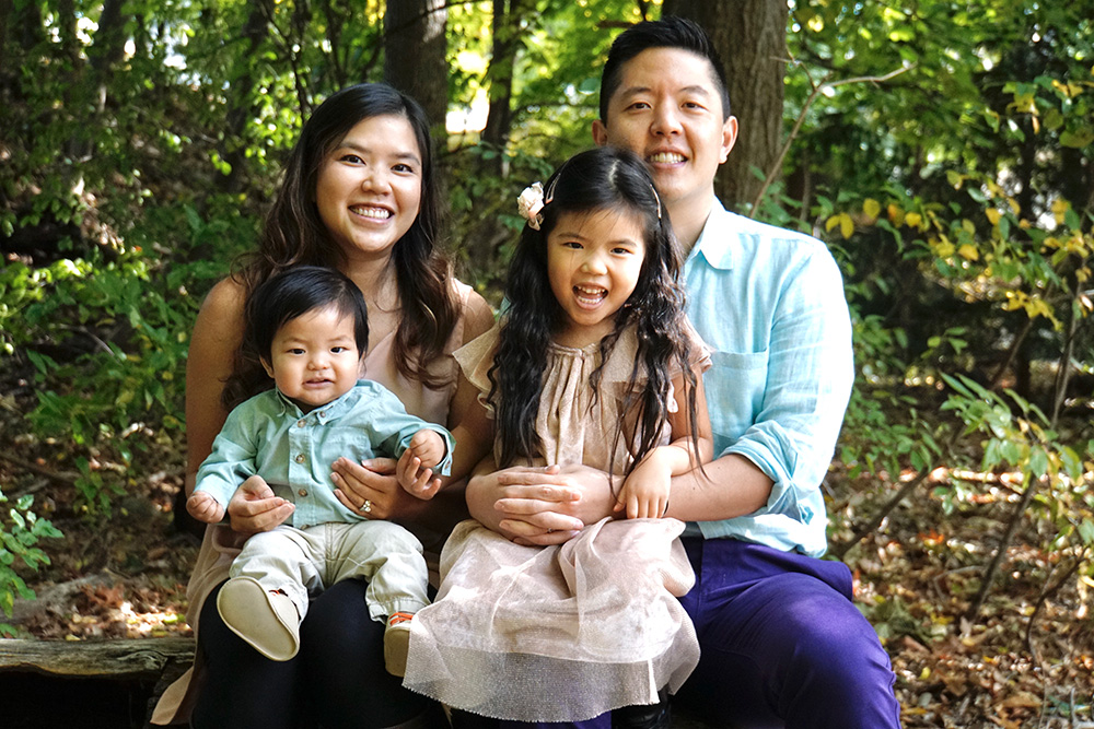 Dr. Hubert Park and his family
